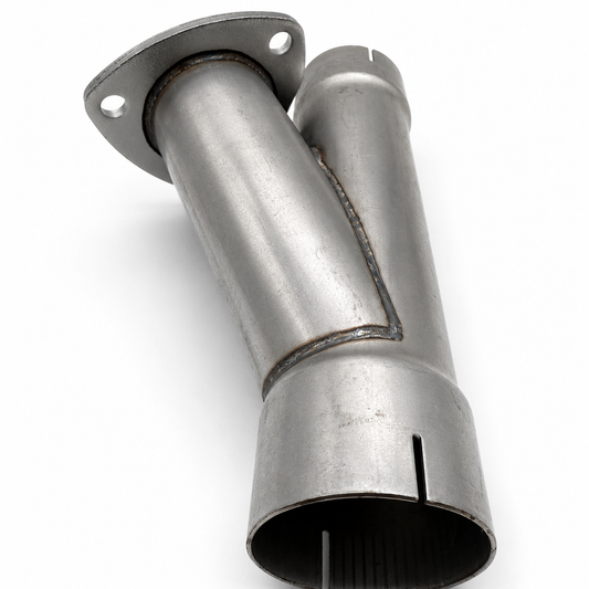 Granatelli 2.50" Y-Pipe ONLY - Mild Steel-Slip Fit 303525-Y product detail