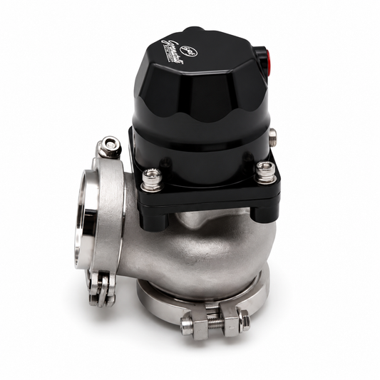 Granatelli Motor Sports 50MM Wastegate - Piston Actuated Design 540203