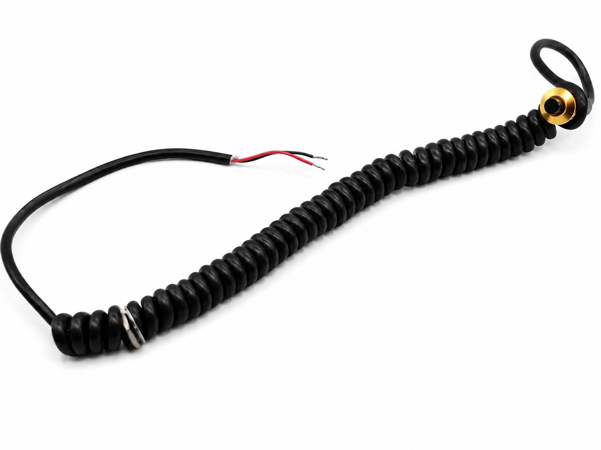 Granatelli Gold Pin Head Momentary Push Button Switch with 6' Retractable Cord 810101GD product detail