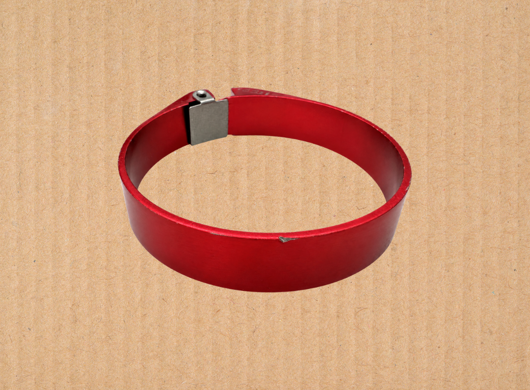 OPEN BOX 2.50" RED HOSE CLAMP