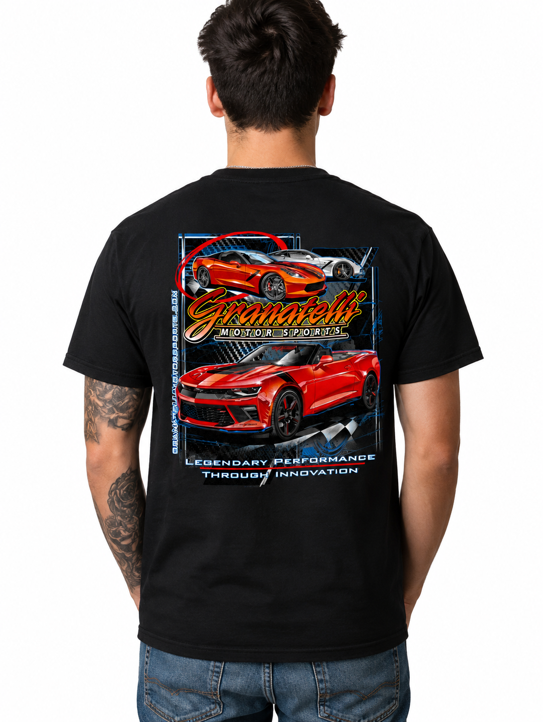 T-Shirt 120100 back on model