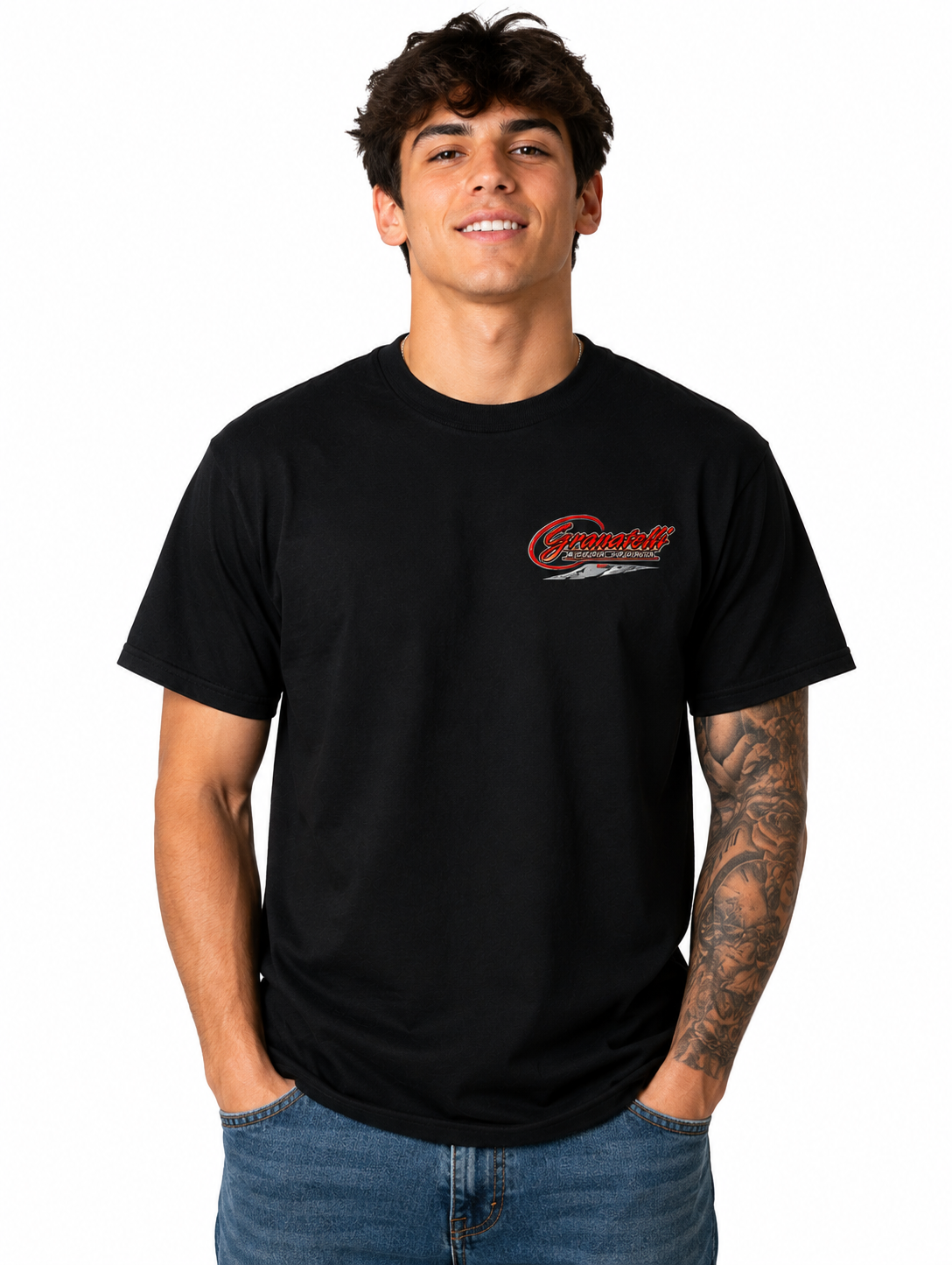 T-Shirt 120100 front on model