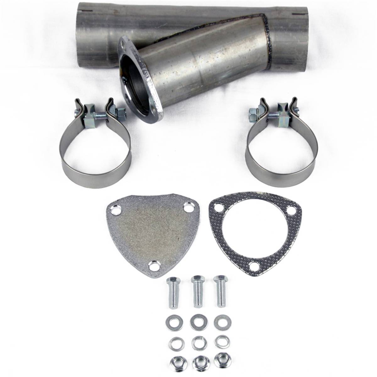 Granatelli Motor Sports Manual Exhaust Cutout Kit 304522 - Mild Steel Slip-Fit - 2.25"