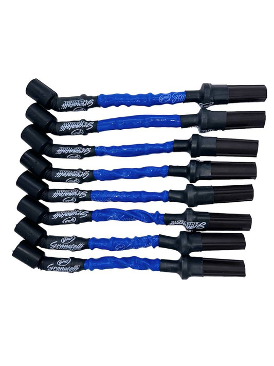 Granatelli Motor Sports "0 ohm" High Performance Spark Plug Wires Blue 28-1545HTBL