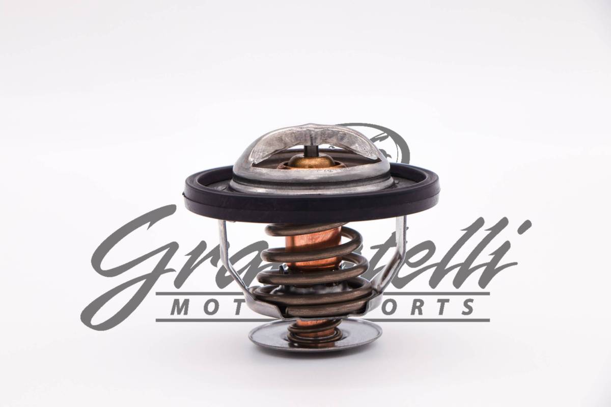 Granatelli Motor Sports Black Billet Thermostat Housing with Thermostat 430180B