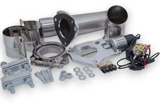 Granatelli Motor Sports Electronic Exhaust Cutout Kit – Stainless Steel Slip-Fit