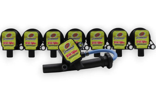 Granatelli 42,000V Street Fighter Coil Pack Kit for Ford Mustang GT & F-150 5.0L Coyote – 28-1818SF