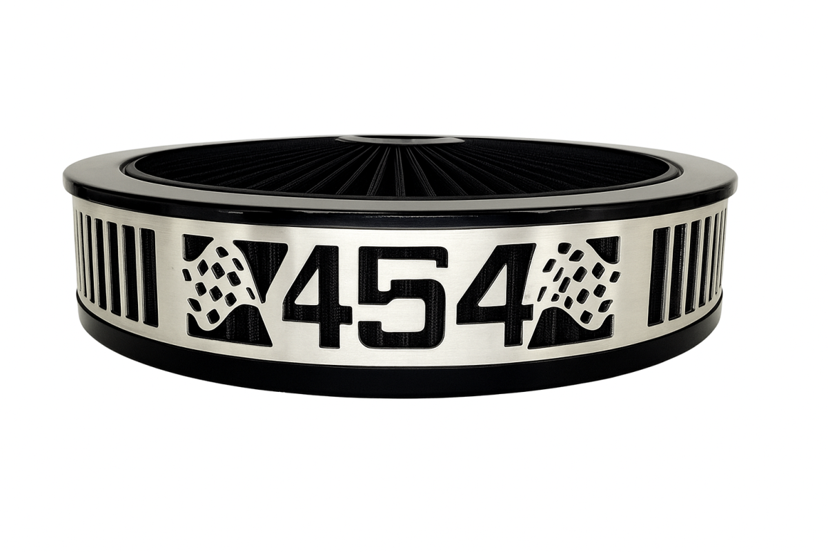 Blingz Beauty Bandz, 14" Diameter, 3" Tall Air Cleaner Grill - 454