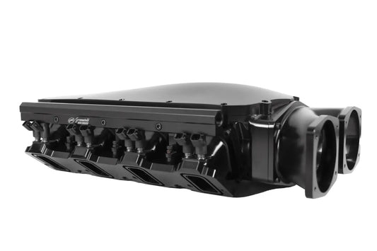 Granatelli Motor Sports MEGAZILLA Black Billet LS Manifold – Twin 103mm Inlets