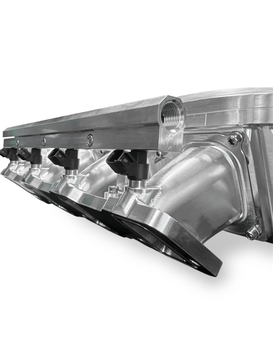 Granatelli Motor Sports ZILLA Silver Billet LS Manifold – 105MM Inlet