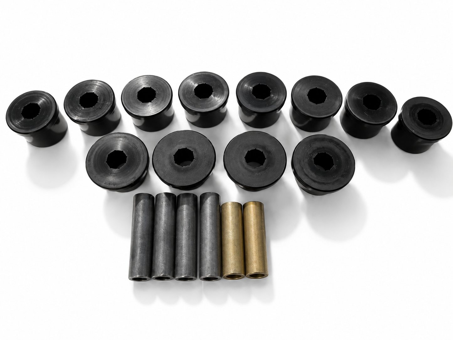 Granatelli 1979–2004 Ford Mustang Rear Upper & Lower Control Arm Polyurethane Bushing Rebuild Kit GM-CABSHKT