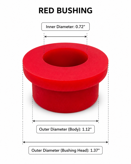 Granatelli Motor Sports Tubular A-Arm Bushing Rebuild Kit GM-TA-KIT-S