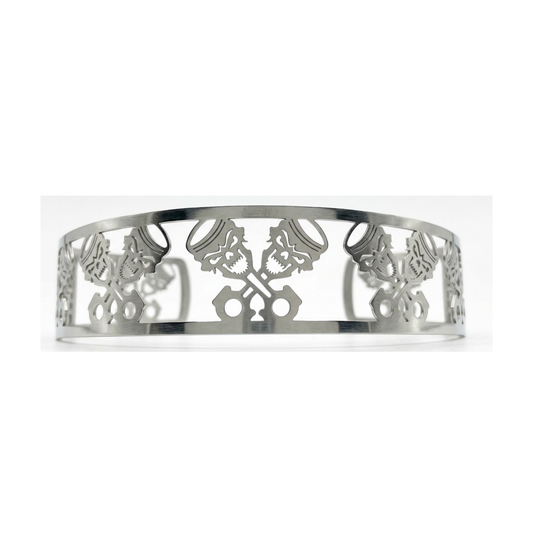 Blingz Beauty Bandz, 14" x 3" Air Cleaner Grill - Skullz and Rods - 750004