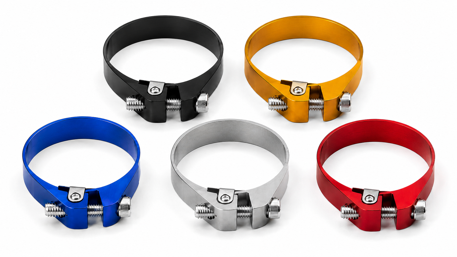 1.75-Inch Billet Aluminum Hose Clamps