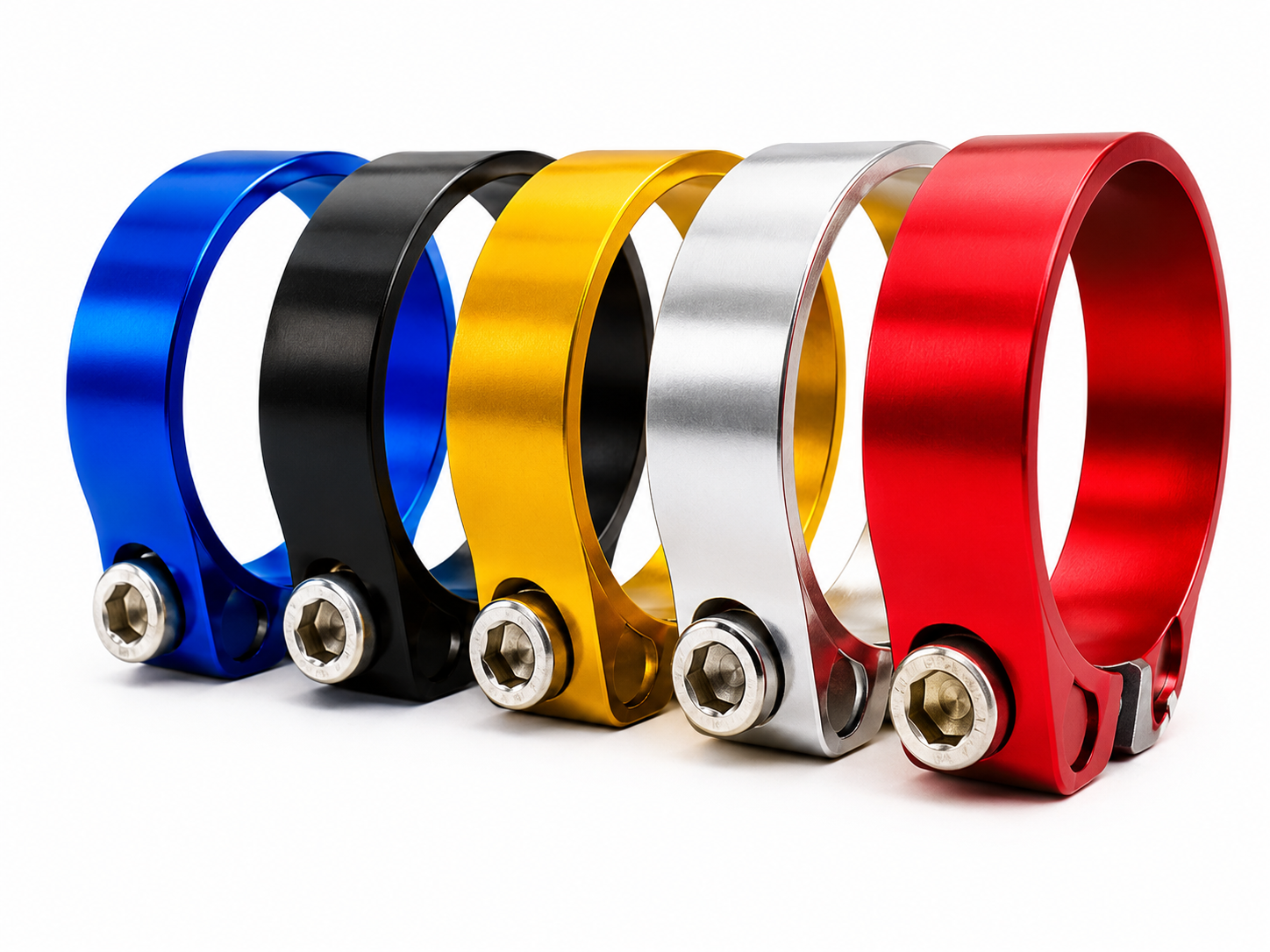 2.25-Inch Billet Aluminum Hose Clamps
