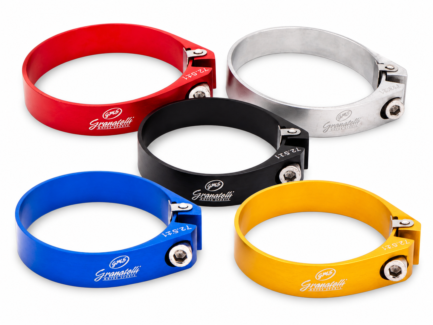 2.50-Inch Billet Aluminum Hose Clamps