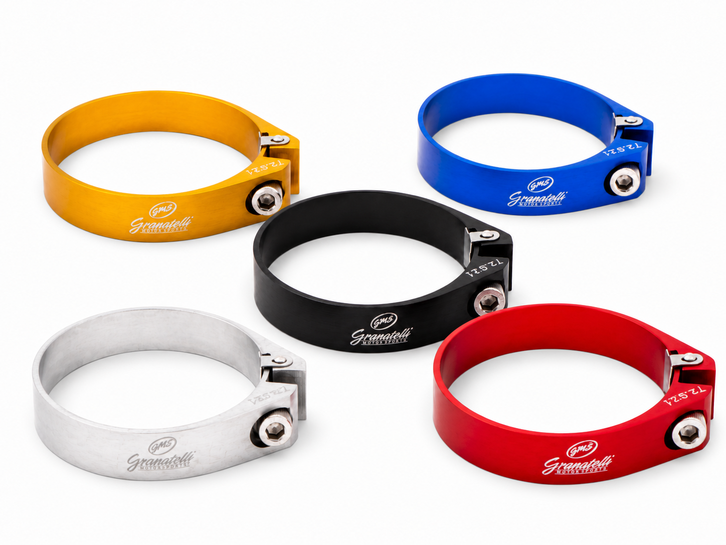 2.75-Inch Billet Aluminum Hose Clamps