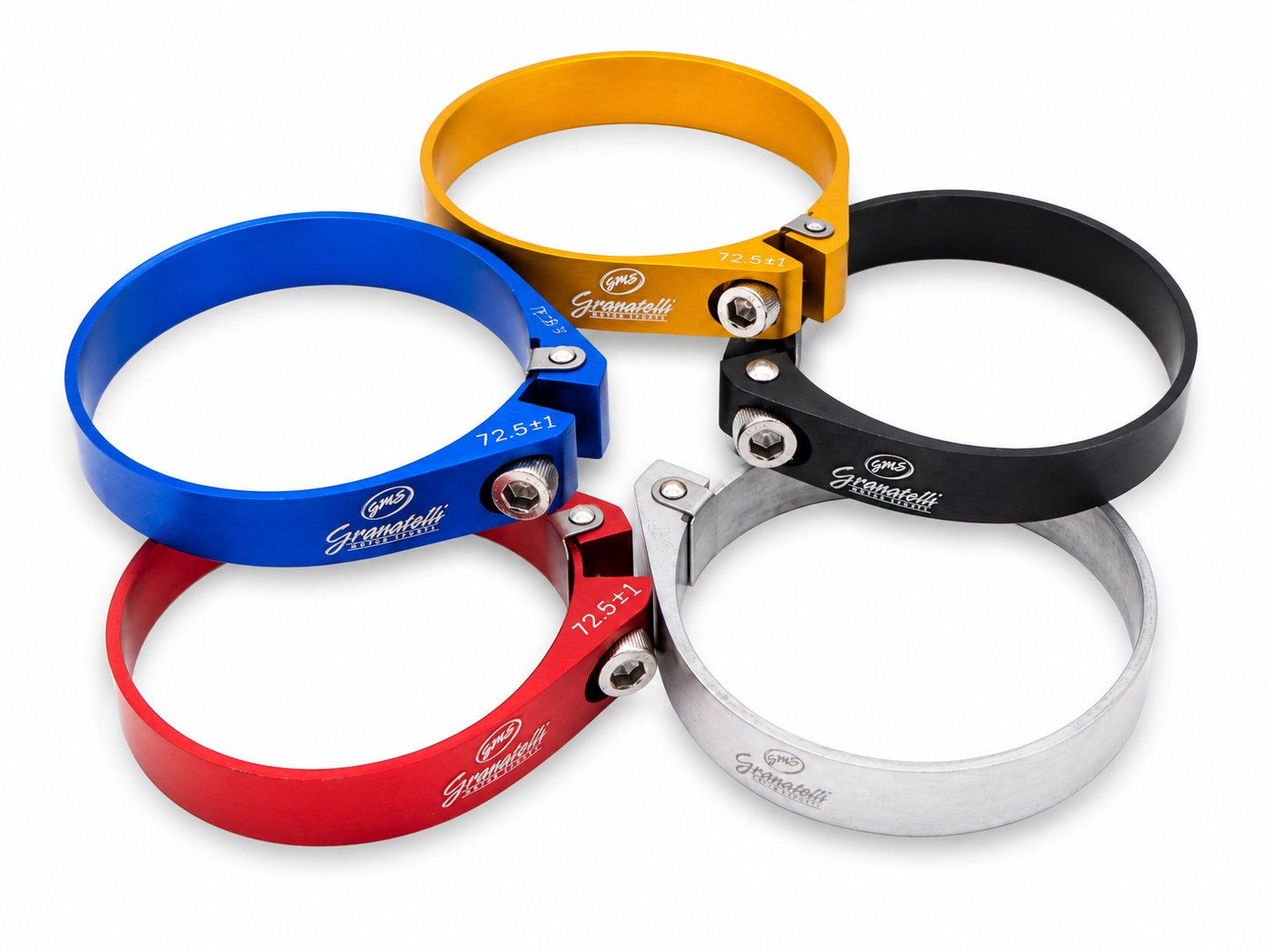 3.50-Inch Billet Aluminum Hose Clamps