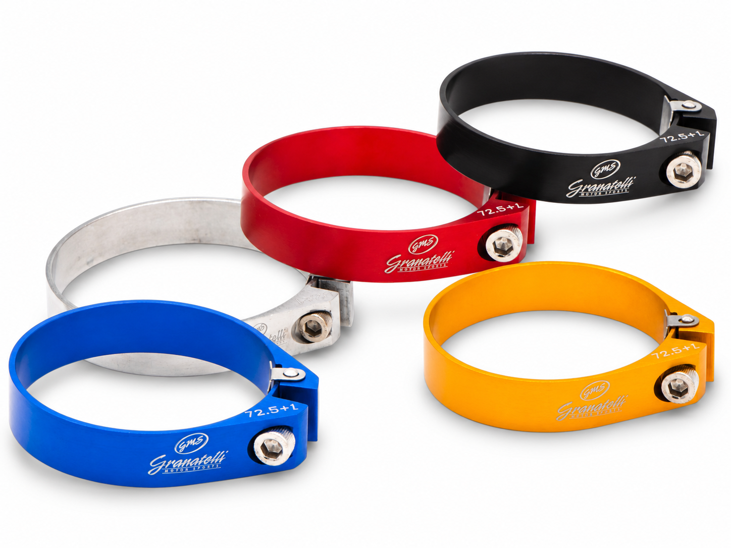 3.75-Inch Billet Aluminum Hose Clamps