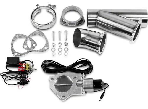 Granatelli Motor Sports Weld-In Electronic Exhaust Cutouts collection