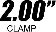 2.00-Inch Billet Aluminum Hose Clamps & Fuel Filter Brackets
