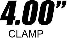 4.00-Inch Billet Aluminum Hose Clamps