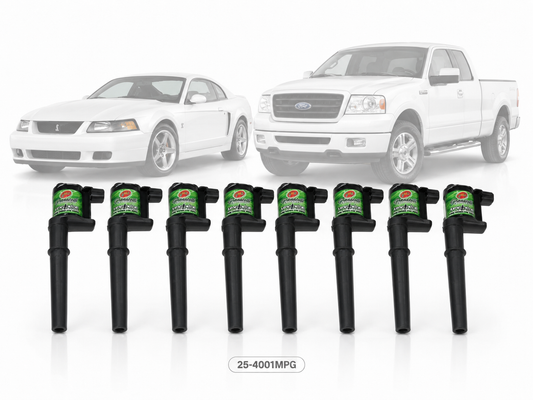 Granatelli Ford 4.6L/5.4L 4V Modular V8 35K MPG Plus Coil Pack & Connector Kit – 25-4001MPG