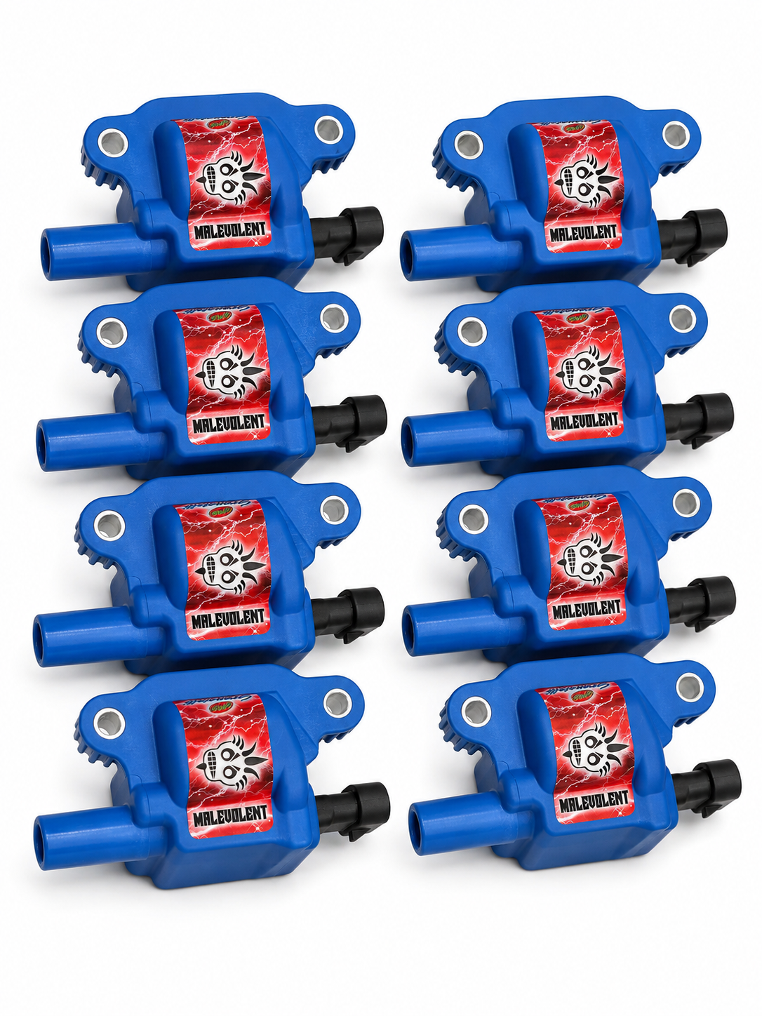 2005–2017 GM LS2/LS3/LS7/LS9/LSA Granatelli 85K Malevolent Blue Coil Packs – 28-0513-CPBM