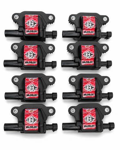 2005–2017 GM LS2/LS3/LS7/LS9/LSA Granatelli 85K Malevolent Coil Packs – 28-0513-CPM
