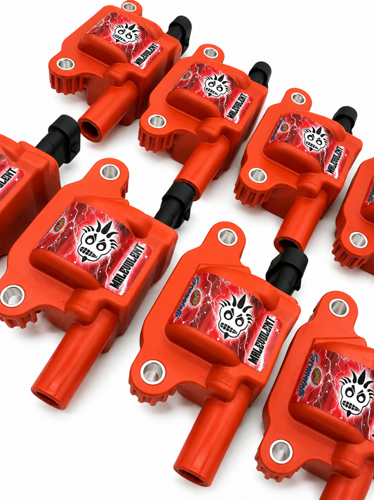 2014–2024 GM LT1/LT4 Granatelli 85K Malevolent Red Coil Packs – 28-0514-CPRM