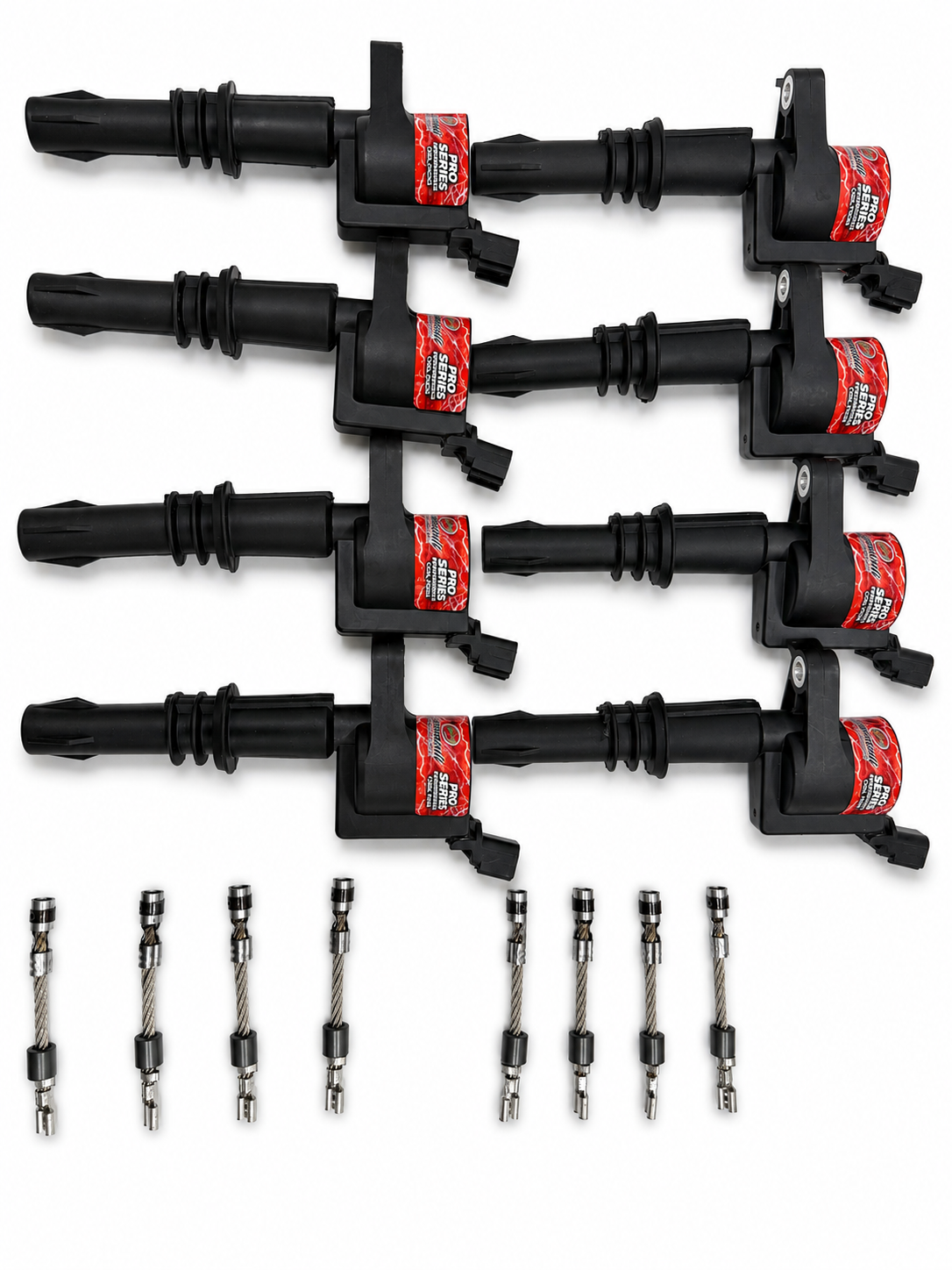 Granatelli 60,000V Pro Series Coil Pack Kit for 2004-2008 Ford 4.6L & 5.4L V8 – 28-1812CP