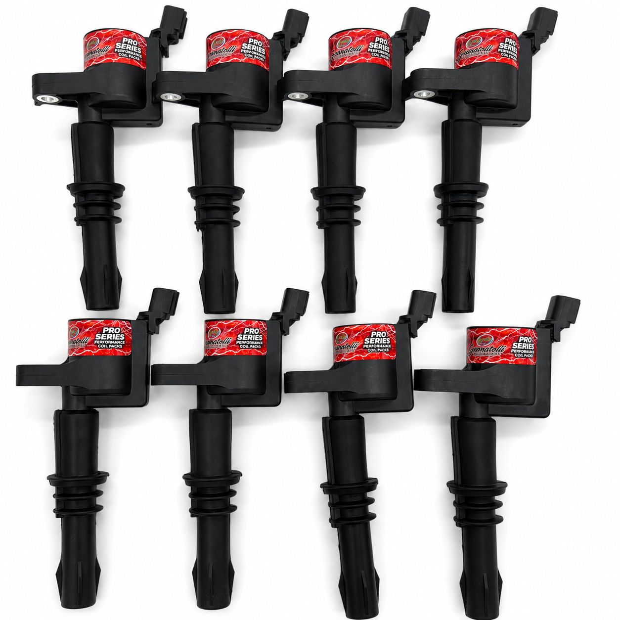Granatelli 60,000V Pro Series Coil Pack Kit for Ford 2008-2010 4.6L & 5.4L 3-Valve V8 – 28-1814CP