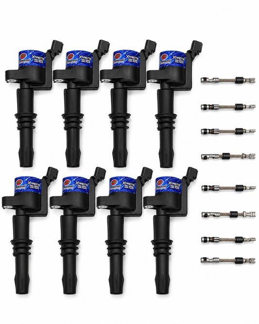 Granatelli 65K Coil Packs & Connector Kit for 2005–2008 Ford 4.6L & 5.4L 3V – 28-1812SC