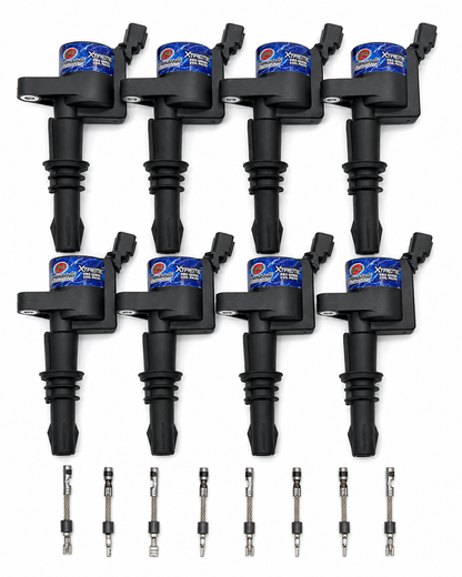 Granatelli 65K Coil Packs & Connector Kit for 2008–2010 Ford 4.6L & 5.4L 3V – 28-1814SC