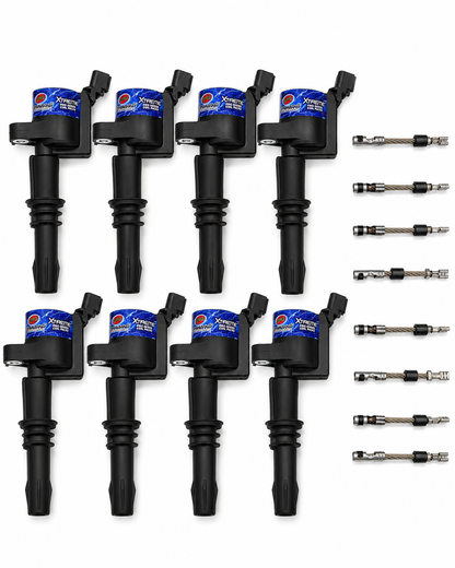 Granatelli 65K Coil Packs & Connector Kit for 2008–2010 Ford 4.6L & 5.4L 3V – 28-1814SC