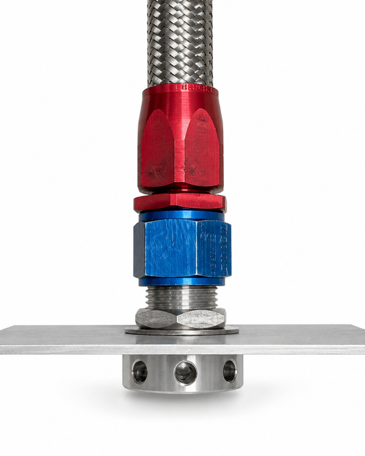 Granatelli 12AN Screw-In Billet Valve Cover Breather Baffle Kit – No Welding 280112 product detail