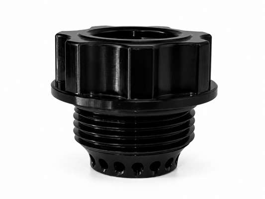 Granatelli Motor Sports Billet Valve Cover Breather 280114 -16 AN Male Thread