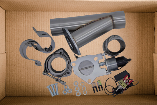Granatelli OPEN BOX 2.50" STAINLESS STEEL EXHAUST CUTOUT- SINGLE SLIP-FIT