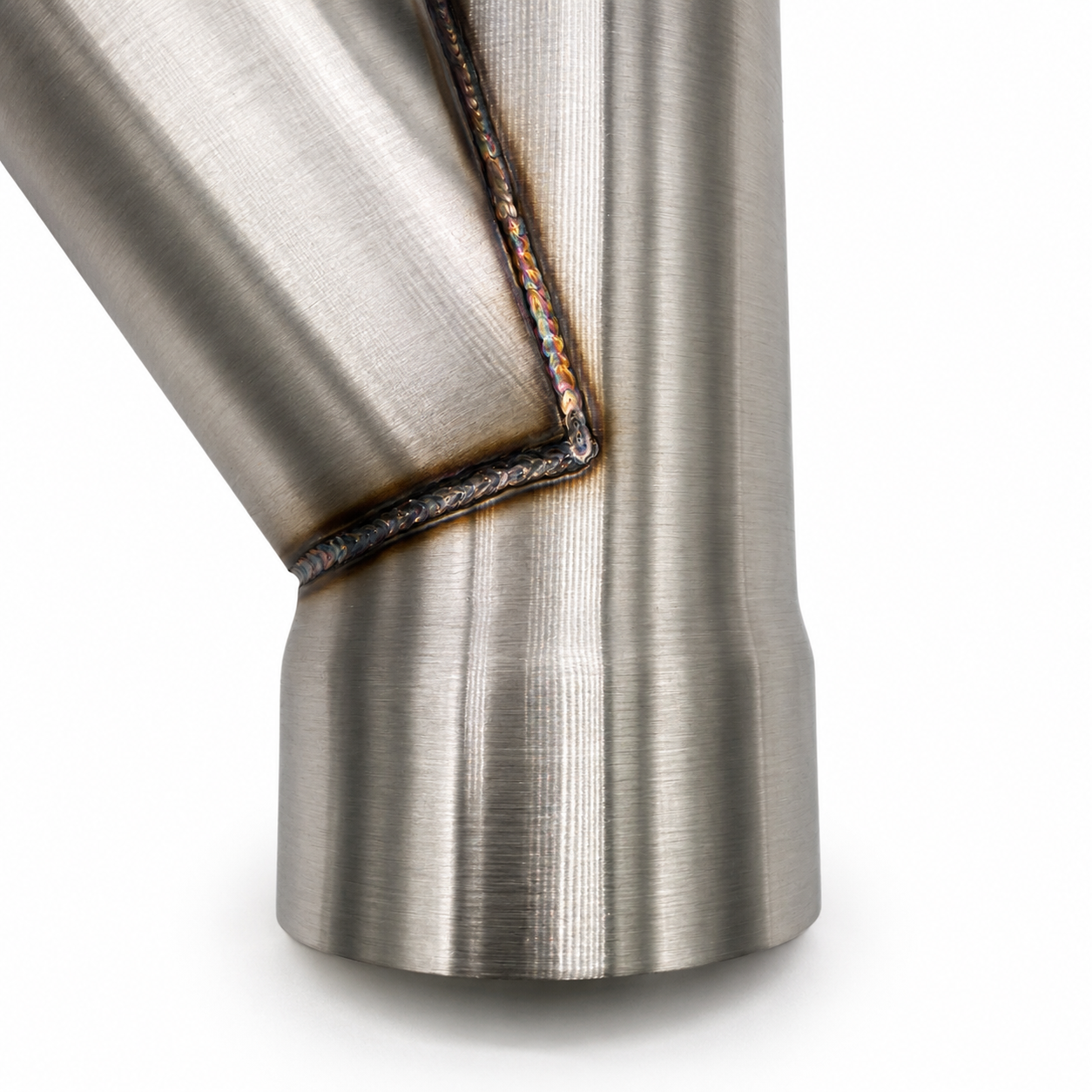 3.50" Y-Pipe ONLY - Stainless Steel-Slip Fit - 302535-Y