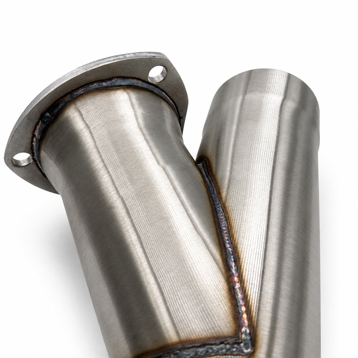 3.50" Y-Pipe ONLY - Stainless Steel-Slip Fit - 302535-Y
