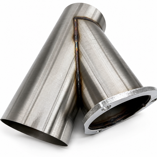 4.00" Y-Pipe ONLY - Stainless Steel-Weld in - 307540-Y