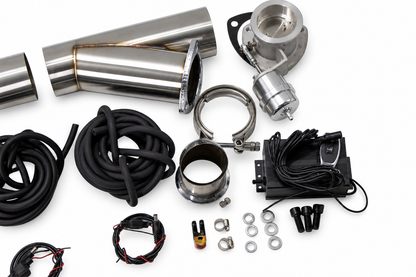 Granatelli Motor Sports Vacuum/Pressure Controlled Electronic Exhaust Cutout Systems - Stainless Steel Slip-Fit  309525K