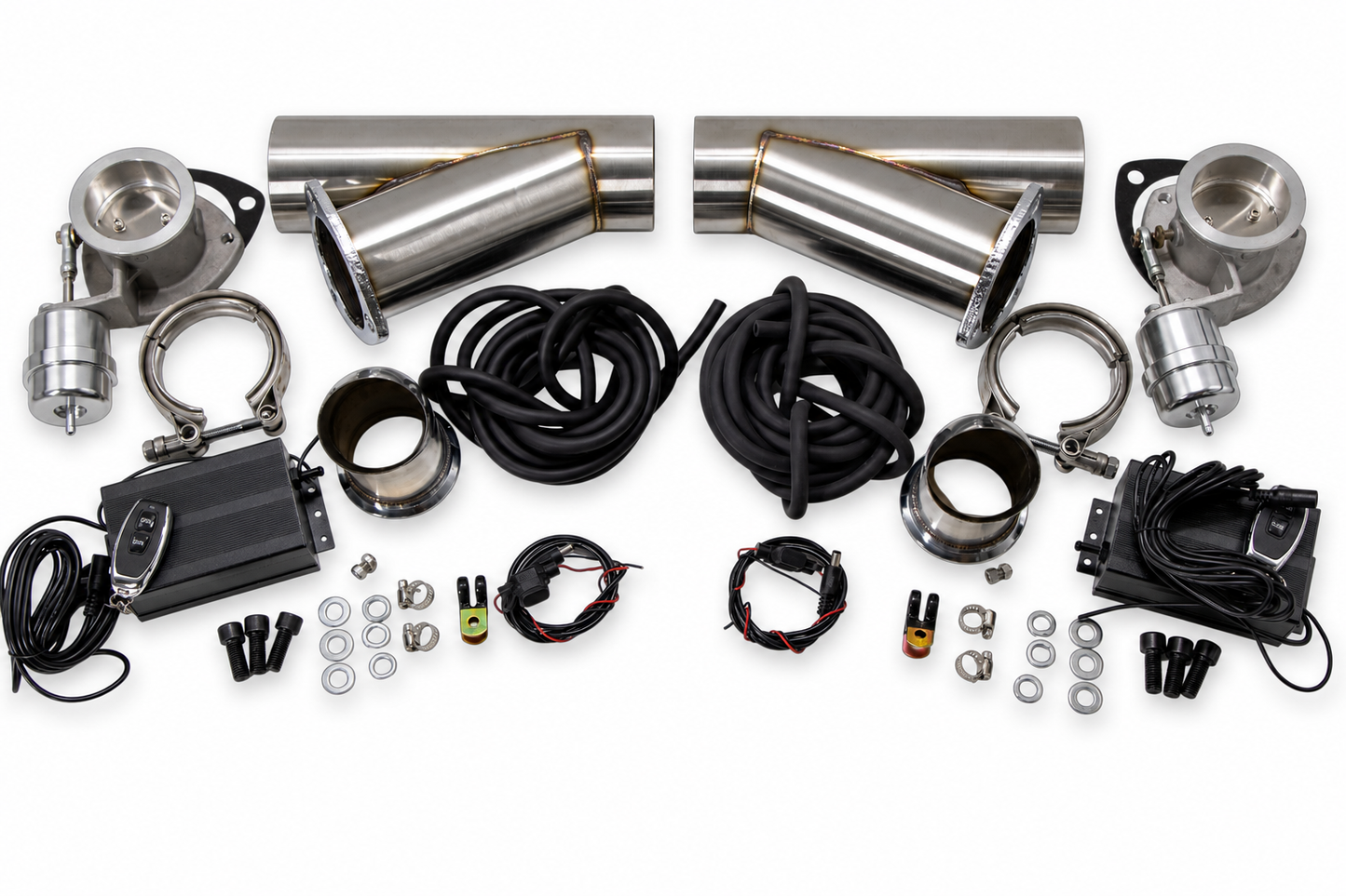 Granatelli Motor Sports Vacuum/Pressure Controlled Electronic Exhaust Cutout Systems - Stainless Steel Slip-Fit  309525K