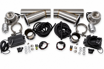 Granatelli Motor Sports Vacuum/Pressure Controlled Electronic Exhaust Cutout - Systems Stainless Steel Slip-Fit  309530K