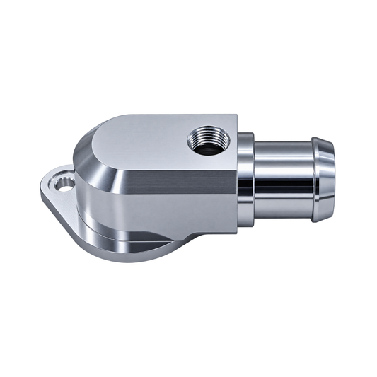 Granatelli Billet Thermostat Housing with 160°F Thermostat – 6.2L HEMI V8 430160 product detail