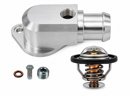 Granatelli Billet Thermostat Housing with 180°F Thermostat – 6.2L HEMI V8 - 430180