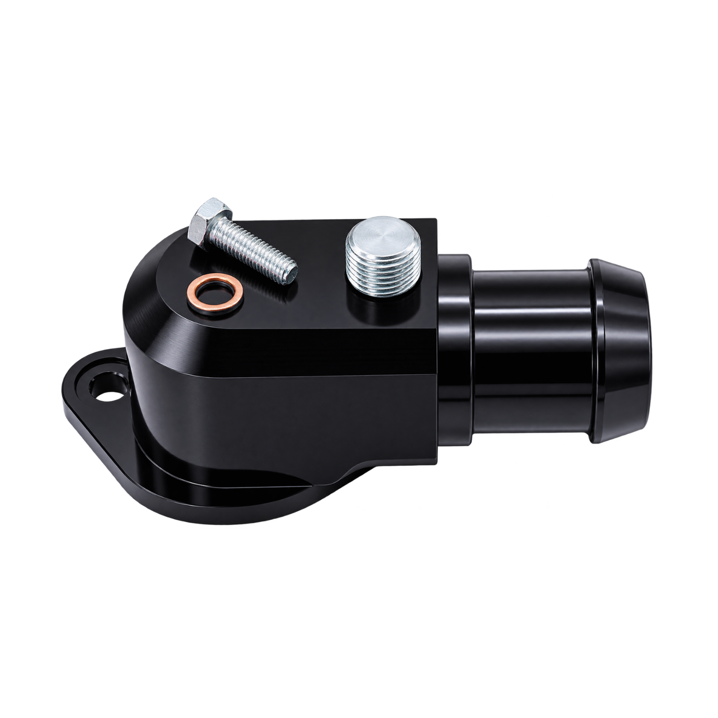 Granatelli Black Billet High-Flow Thermostat Housing – 6.2L V8 431000B product detail