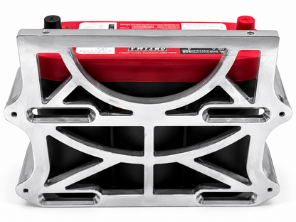 Granatelli Motor Sports 6 Volt OPTIMA Battery Tray - Billet 452200