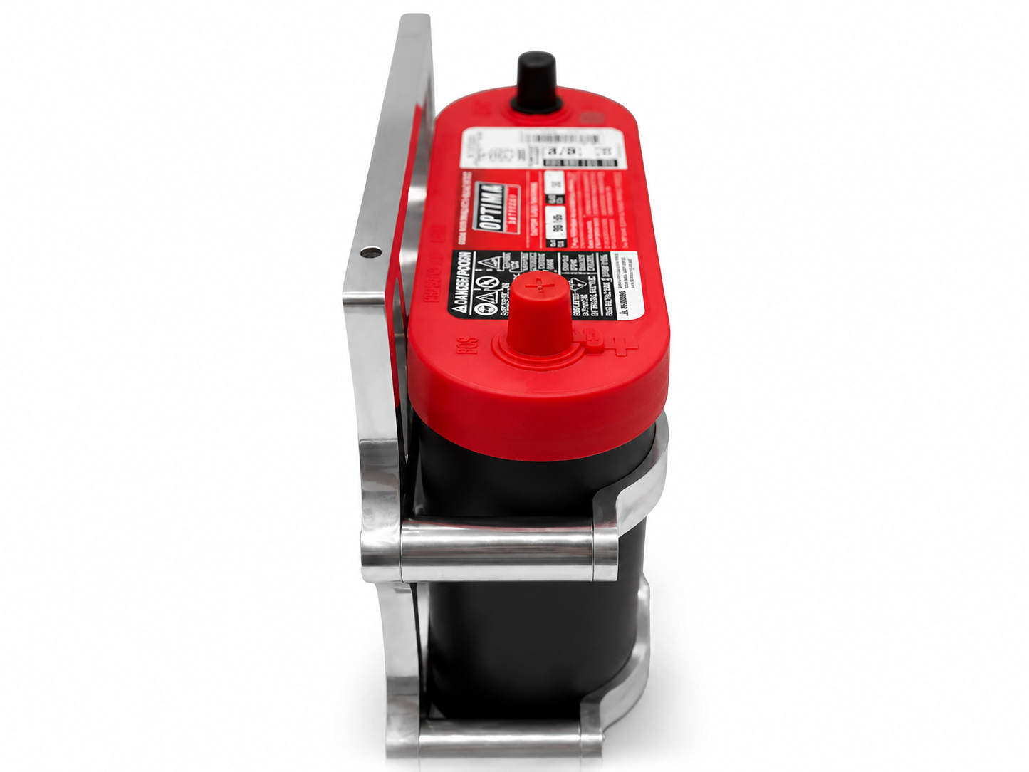 Granatelli Motor Sports 6 Volt OPTIMA Battery Tray - Billet 452200