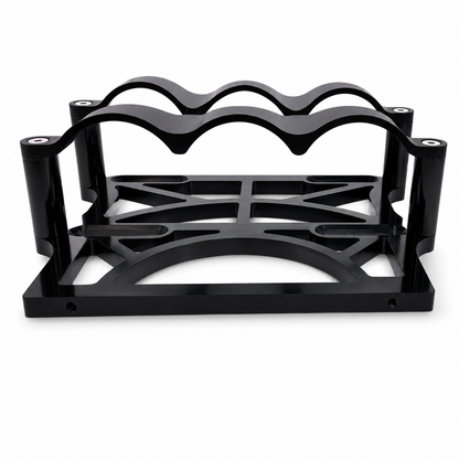 Granatelli Motor Sports 6 Volt OPTIMA Battery Tray - Billet Black - 452200B